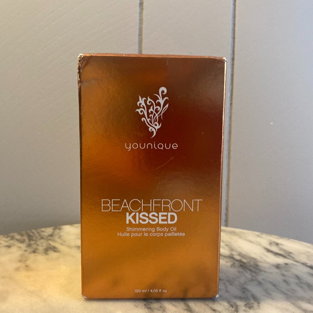 NEW Younique Beachfront Kissed Shimmering Body Oil. 4.05 fl oz. B14
